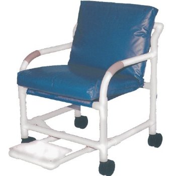 MRI Non-Magnetic Patient Transfer Chair w/ Detachable Elevating Legrests