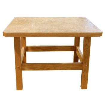 Non-Ferromagnetic MRI Pediatric Solid Oak Table