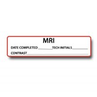 MRI Permanent Adhesive Label