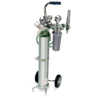 MRI Non-Magnetic Du-O-Vac Plus Code Cart Suction System