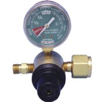 MRI Non-Magnetic Pre-Set Oxygen Regulator, Nut & Nipple