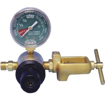 MRI Non-Magnetic Pre-Set Oxygen Regulator, Yolk