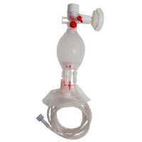 MRI Non-Magnetic Resuscitator Infant Bag with Neonate Mask, Case of 6