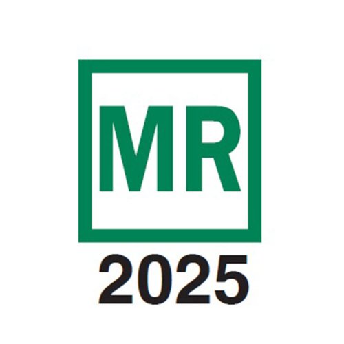 MRI Safe Sticker 2025