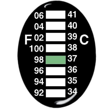 MRI Non-Magnetic Skin Thermometers