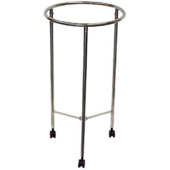 MRI Non-Magnetic Stainless Steel Hamper with Foot Operated Lid