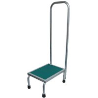 MRI Non-Ferromagnetic Step Stool with Handrail
