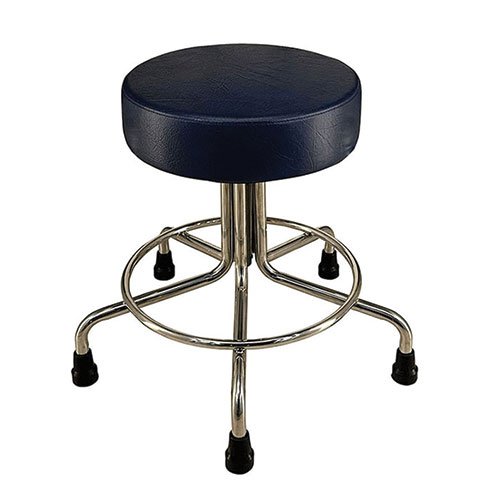 Non-Magnetic MRI Adjustable Stool, 21" to 27" with Rubber Tips