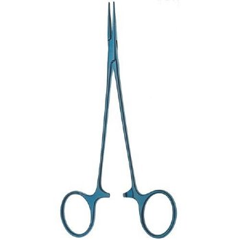 MRI Titanium Leriche Hemostatic Forceps