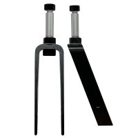 MRI Non-Ferromagnetic Front Fork with Nut, for 20" & 22" Aluminum Wheelchairs