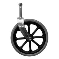 MRI Non-Magnetic 8" Wheel Assembly for all Standard Wheelchairs