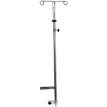 MRI Wheelchair I.V. Pole, Non-Magnetic