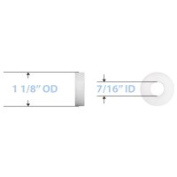 MRI Wheelchair Plastic Rear Wheel Bearing for 18" and 20" Stainless Steel Chairs 7/16" ID x 1 1/8" OD