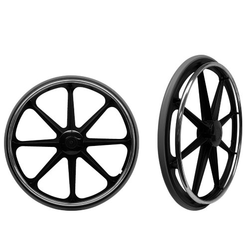 MRI Non-Magnetic 24" Rear Wheel Complete for 5/8" Axle, 22" and 24" Standard Wheelchairs