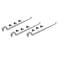 Heavy Duty Aluminum Drop Hooks for 26" HD Stainless Steel Wheelchair