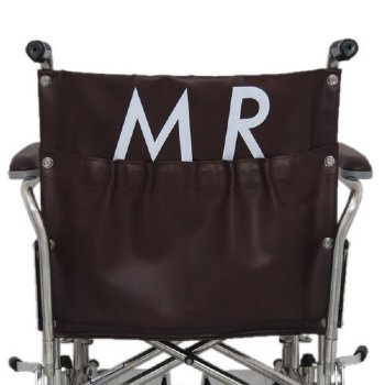 MRI Transport Chair, 20" Wide, Non-Magnetic, Detachable Footrest