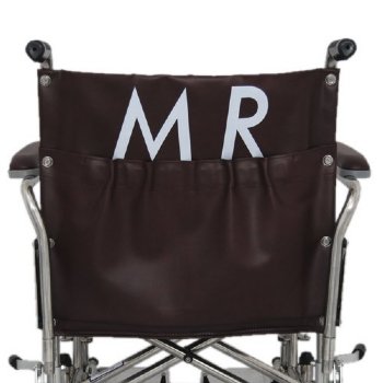 MRI Transport Chair, 20" Wide, Non-Magnetic, Detachable Legrest