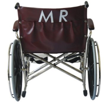 MRI Wheelchair, 24" Wide, Non-Magnetic, Detachable Footrest