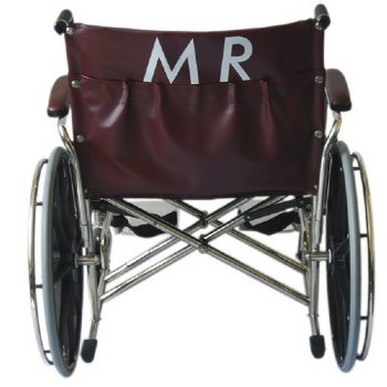 MRI Wheelchair, 24" Wide, Non-Magnetic, Detachable Legrest