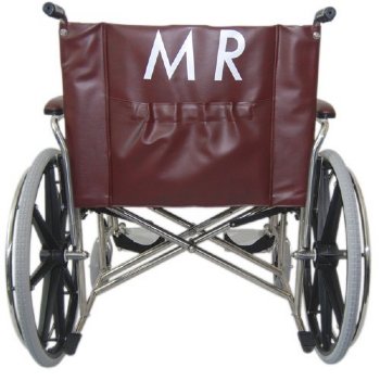 MRI Wheelchair, 24" Wide, Heavy Duty, Non-Magnetic, Detachable Legrest