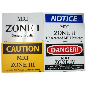 MRI Zone Signs