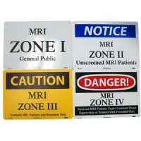 MRI Zone Signs