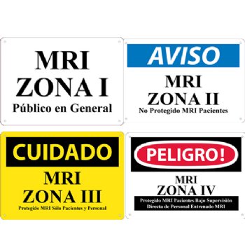 MRI Spanish Zone Signs I - IV