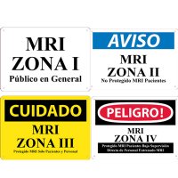 MRI Spanish Zone Signs I - IV