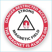 MRI Safety Floor Mats And Stickers