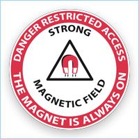 MRI Safety Floor Mats And Stickers