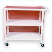 Non-Magnetic MRI PVC Linen Carts