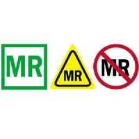 MRI Non-Magnetic Multi Pack MR Stickers Set of 50 each