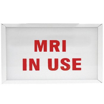 MRI Lighted Signs "MRI in Use"