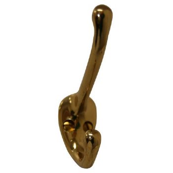 MRI Non-Magnetic Brass Garment Hook
