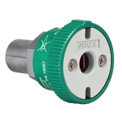  MRI Compatible Oxygen Regulator, fits E Cylinder 