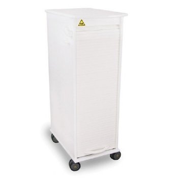 MRI Non-Magnetic Locking Roll Top Cart