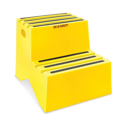 MRI Safe Polyethylene Step Stool - 2 Step