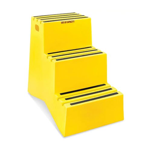 MRI Safe Polyethylene Step Stool - 3 Step