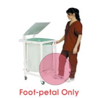 MRI Non-Magnetic PVC Foot-petal for Hampers