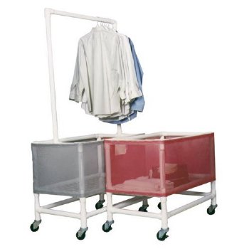 MRI Non-Magnetic PVC 2 Bushel Laundry Basket