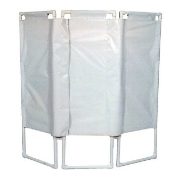 PVC Non-Magnetic MRI Privacy Screen with Casters