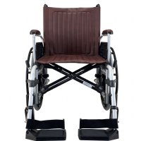 MRI Non-Ferromagnetic Wheelchair, 20" Wide with Detachable Footrests