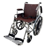 MRI Wheelchair, 18" Wide, Non-Magnetic, Detachable Footrest