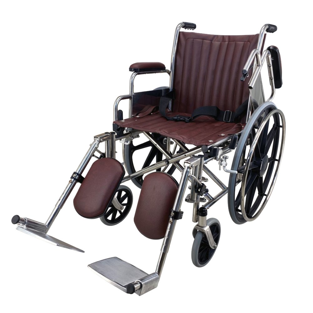 Wheelchairs: Lightweight with elevating leg rests