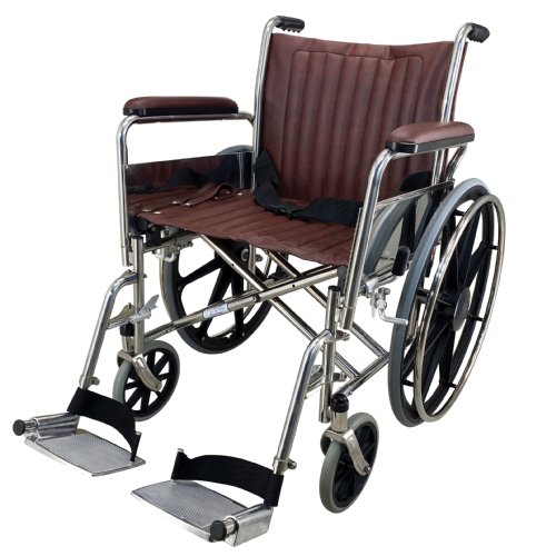 MRI Wheelchair, 20" Wide, Non-Magnetic, Detachable Footrest
