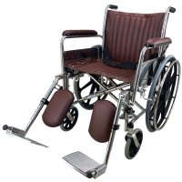 MRI Wheelchair, 20" Wide, Non-Magnetic, Detachable Legrest