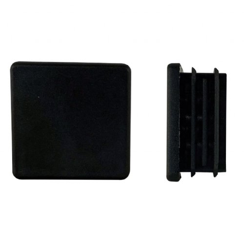 MRI Non-Magnetic Square Plastic Plug, Black