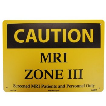 MRI Zone Signs