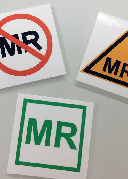 MRI Safety Stickers