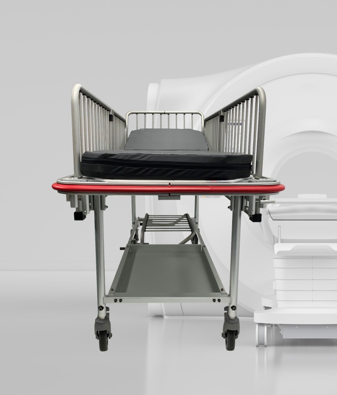 MRI Non-Ferromagnetic Stretchers